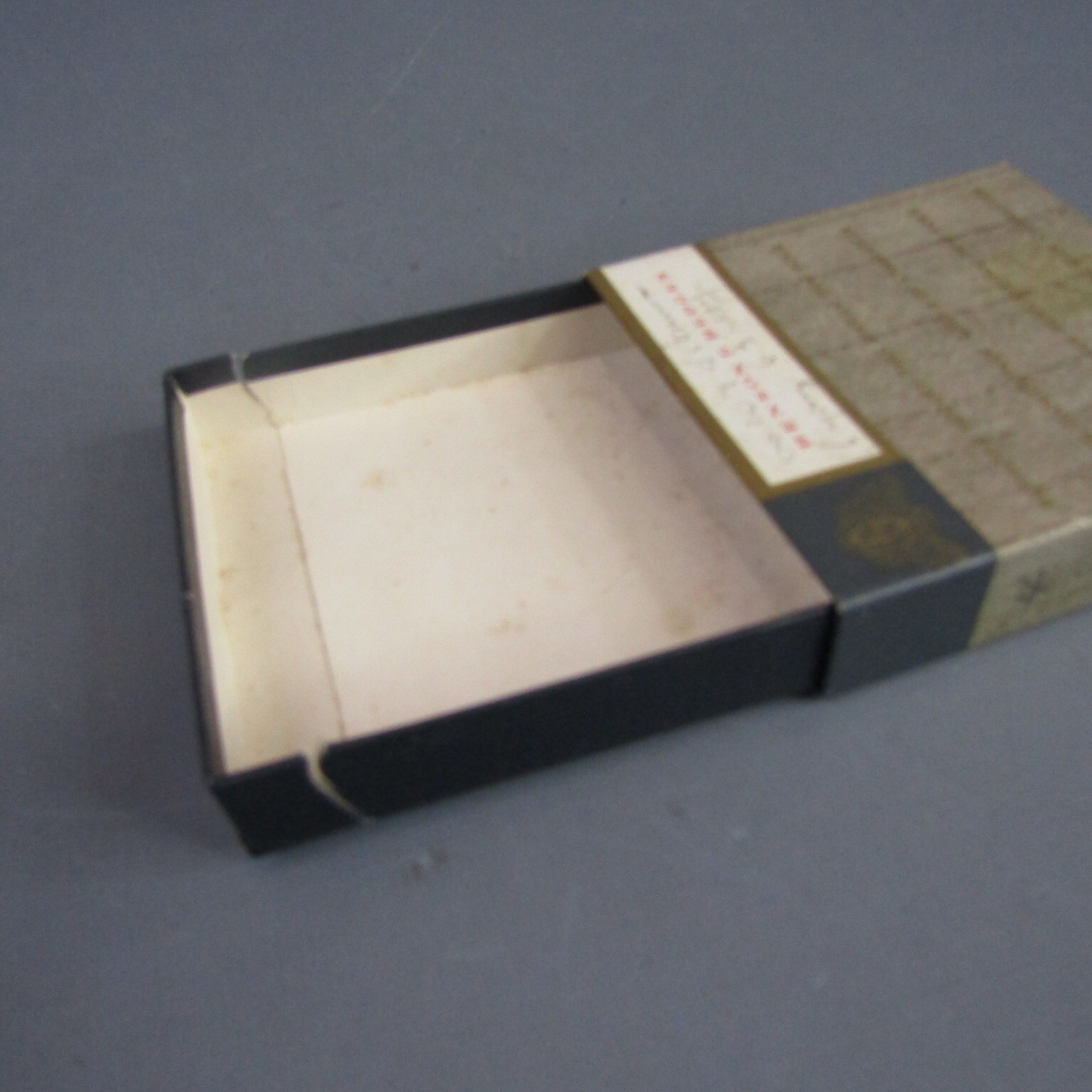 Benson & Hedges Vintage Cigarette Box 3.5" x 3.5" EMPTY Pack from 1963