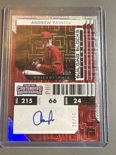 2021 Panini Contenders AUTO Hyper BUILDING BLOCKS Refractor Andrew Painter 6/10