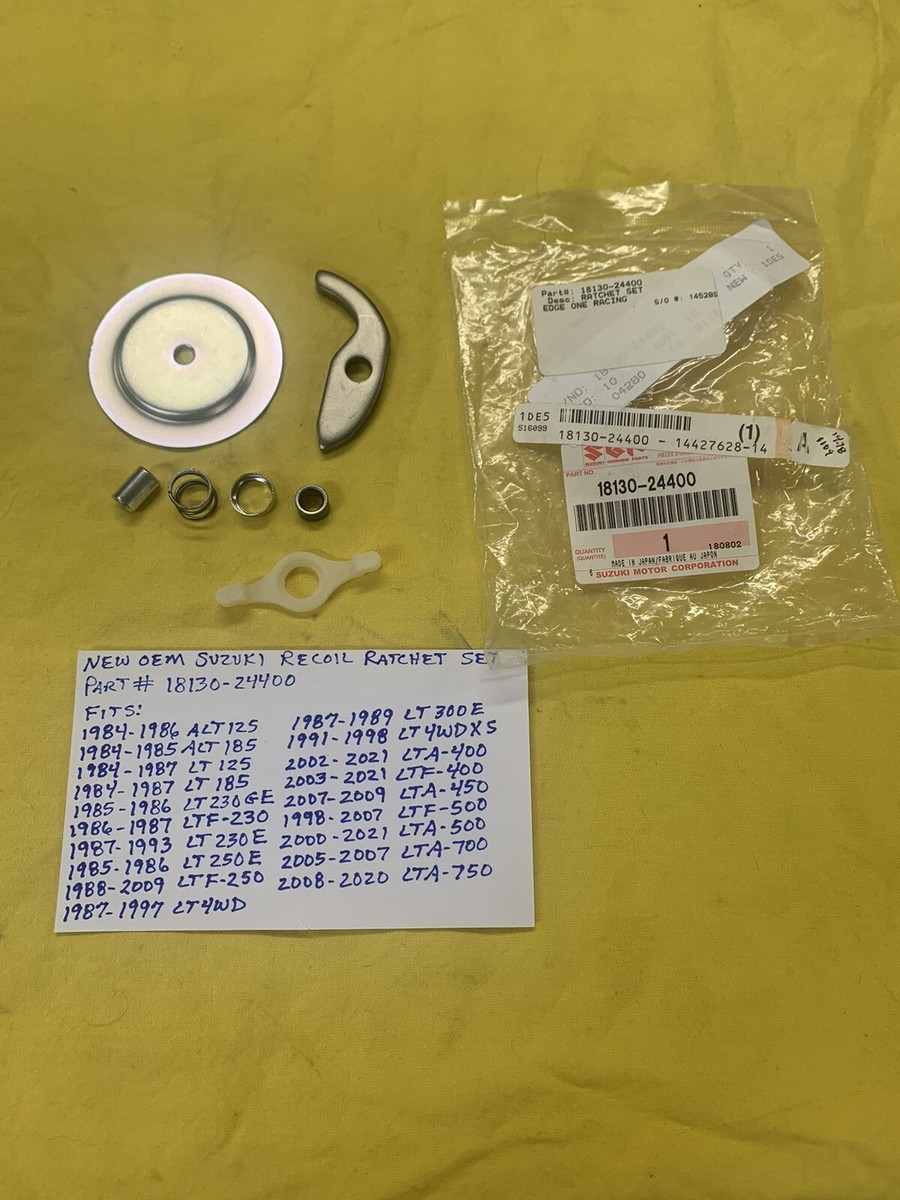 Suzuki LT125 King Quad Eiger Vinson Recoil Ratchet Set (18130