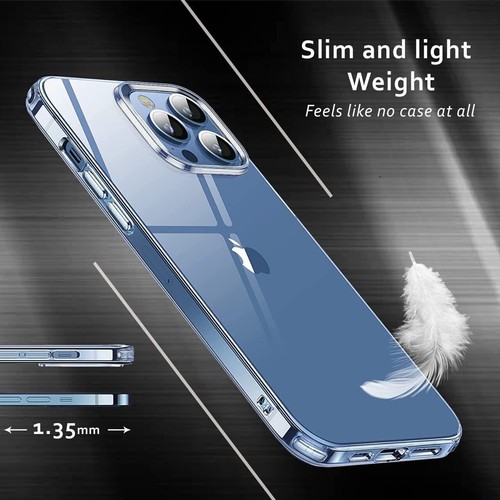Clear Shockproof Case For iPhone 16 Pro Max Plus 13 11 12 XR 7 8 Cover Silicone - Picture 7 of 9