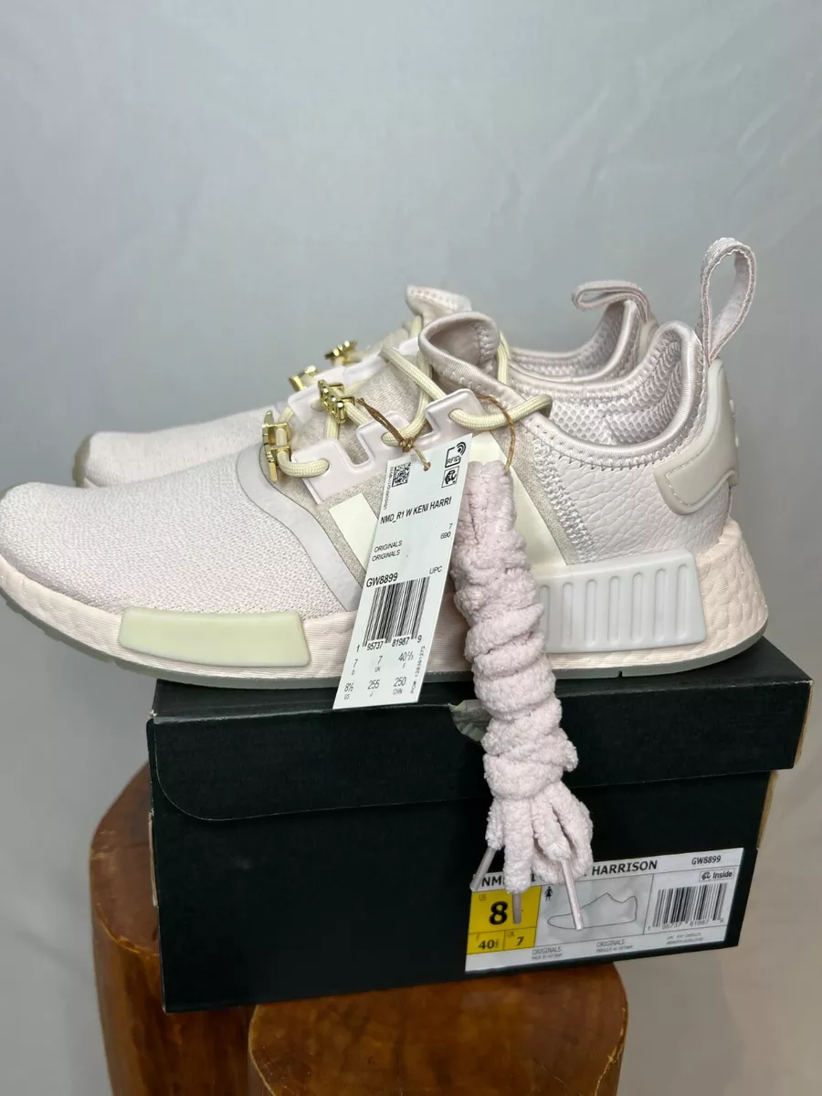 Size 9 - adidas NMD R1 x Keni Harrison Cream White 2021