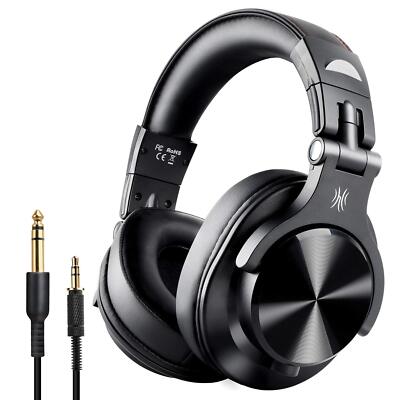 OneOdio A70 Bluetooth Kopfhörer Over Ear, 72 Stunden Spielzeit, Monitor Level Stereo