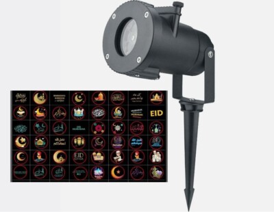Muslim Ramadan Eid Mubarak Islam Decoration LED Projector Lamp indoor or outdoor