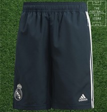 adidas Real Madrid Woven Training Shorts - Zip Pockets - Youth - All Sizes