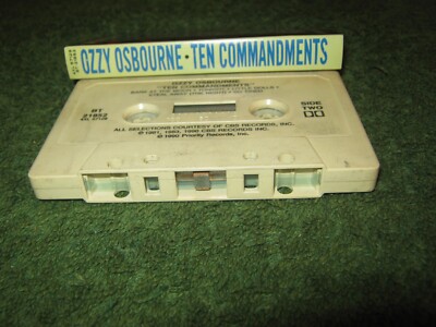 Ozzy Osbourne - Ten Commandments (cassette) x- black sabbath | eBay