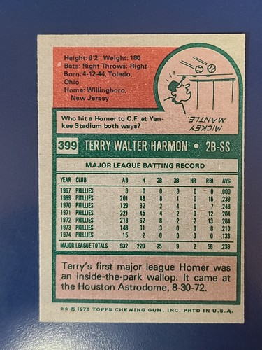 Tarjetas de béisbol Topps 1975 completan tu conjunto que elijas elegir cada una #221 - 440 - Imagen 227 de 277