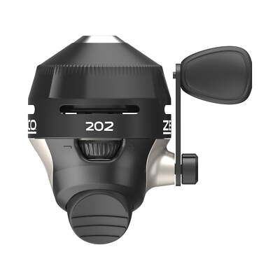 Zebco 202 Spincast Fishing Reel, Silver