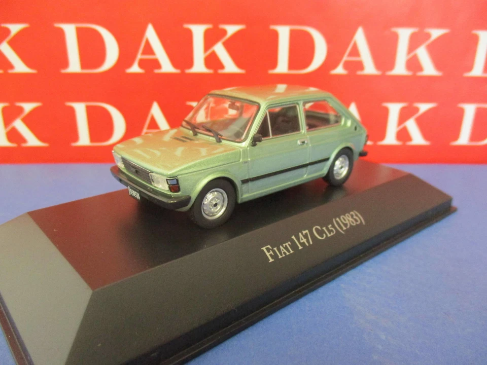 Die cast 1/43 Modellino Auto Fiat 147 CL5 1983 (Fiat 127) - Immagine 2 di 4