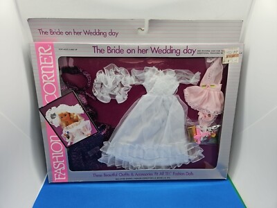Vintage Fashion Corner Bridal Set The Bride On Her Wedding Day NIP Lucky Ind Co