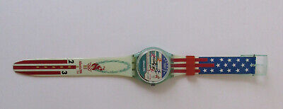 GZ145 Vintage Swatch Watch 1996 Collectors Atlanta Olympics GZ145 Vintage Swatch Watch 1996 Collectors Atlanta Olympics