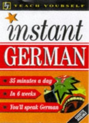 Teach Yourself Instant German (TYL),Elisabeth Smith