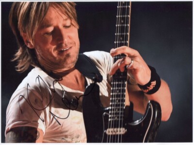 Keith Urban signiertes 8 x 10 Foto original persönlich + Hologramm Echtheitszertifikat Garantie
