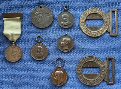 Jewish Lads  Brigade Medals Lewis Emanuel Goldsmid Ernest Joseph Diamond Jubilee