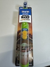 Oral-B Kid's Star Wars Mandalorian Battery Electric Toothbrush, Soft - NEW