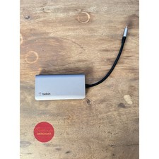 Belkin USB C Hub 4-in-1 Multi-Port Dock 4K HDMI