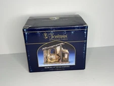 2004 Fontanini Musical 2.5" Scale Nativity Plays Silent Night by Roman Inc