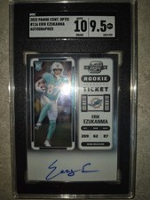 2022 Optic Contenders # 116 Erik Ezukanma Rookie Auto ON CARD  ✒️. rookie card picture