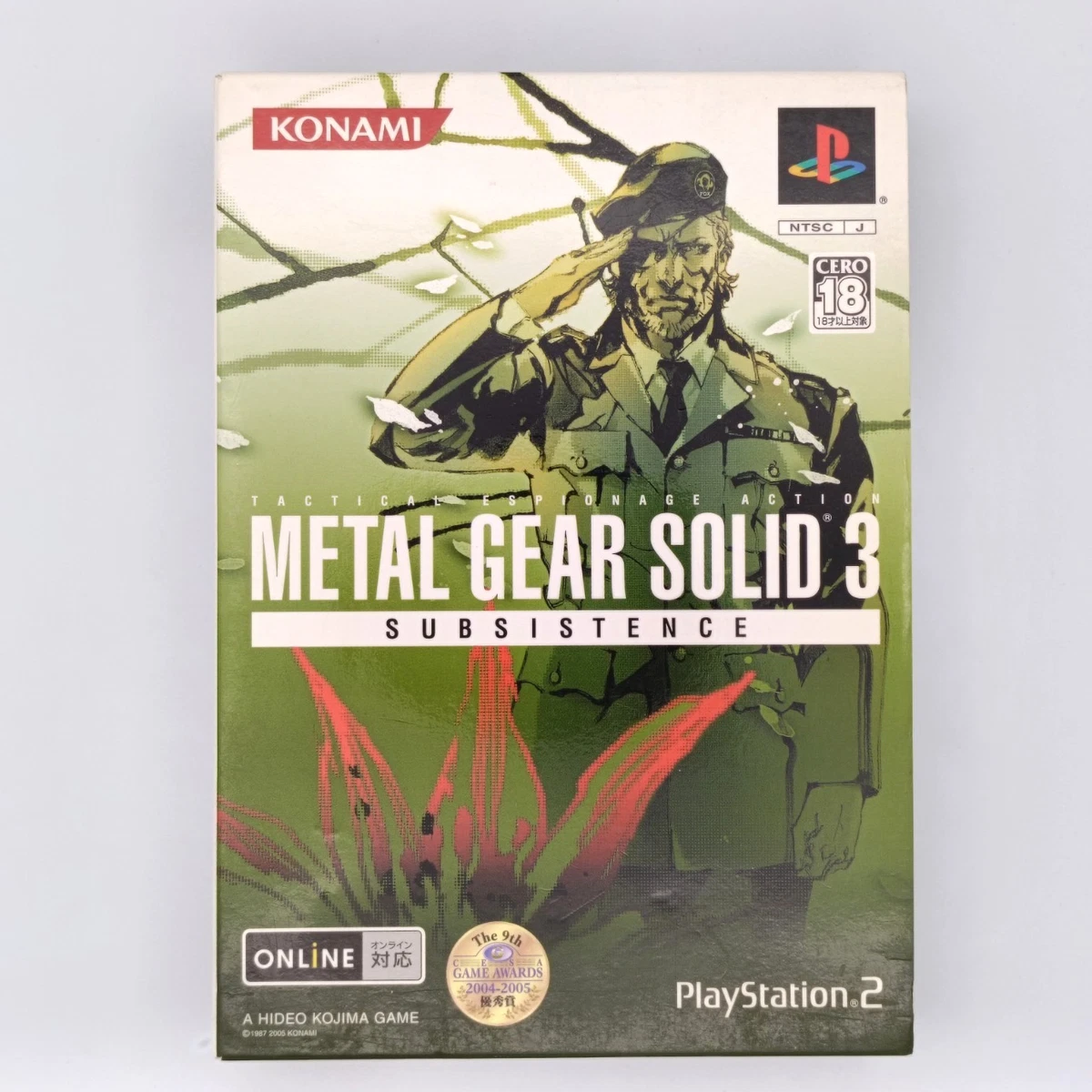 Metal Gear Solid 3: Subsistence NTSC-J (Japan) Video Games for