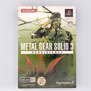 Metal Gear Solid 3 Subsistence Limited Edition | eBay