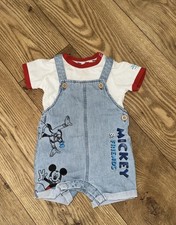 Baby Boy Dungaree Set 3-6 Months