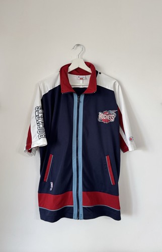 Vintage Champion NBA Houston Rockets Track Jacket (Very Rare) L - Picture 2 of 11