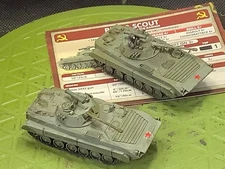 Team Yankee Painted Soviet BMP-2 Scout Plt with Card