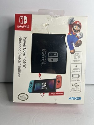 Anker PowerCore 13400 Nintendo Switch Edition portable charger.