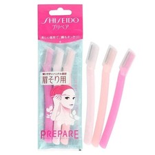SHISEIDO 3 Piece Prepare Razor for Eyebrow