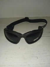 MAXX  Riding Sports Goggles Anti Fog Soft Touch -Black Color - Adult Size Used 