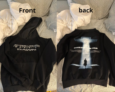 The Weeknd Concert After Hours Down Merch Hoodie Reprint