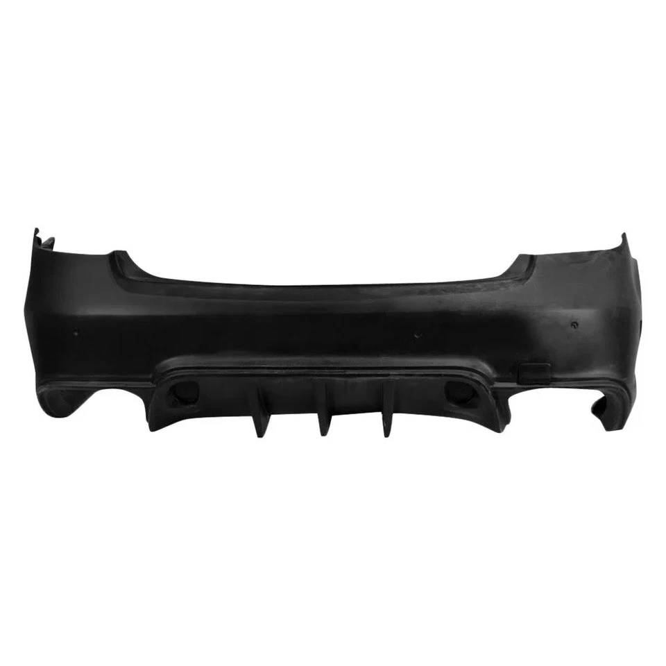 For Mercedes-Benz E550 10-13 Rear Bumper Cover Eros Style Version 2 Fiberglass - Imagem 4 de 4
