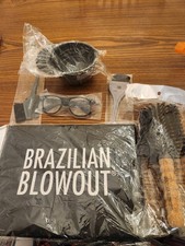 Brazilian Blowout 6 Pc-Color Bowl,2 Brush Applicators,Cape, Boar Brush Glasses