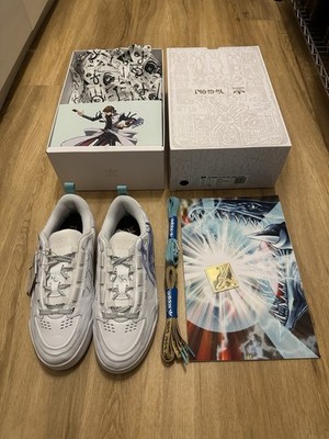 adidas ADI2000 Yu-Gi-Oh! Schuhe Sneakers Blue Eyes White Dragon Gr. 43 1/3 weiß