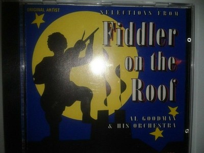 Al Goodman & His Orchestra Fiddler on the Roof CD 1994 Top-quality Audio CD