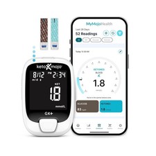 Glucose Ketone Meter for Keto Diabetes Fasting