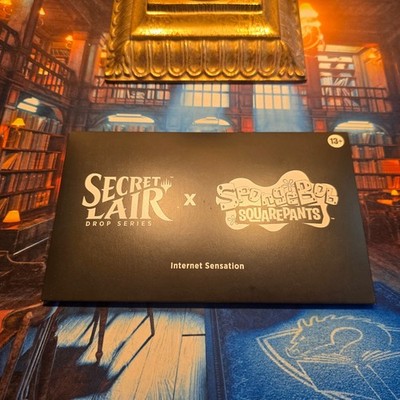 MTG Secret Lair x SpongeBob SquarePants Internet Sensation Non Foil