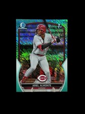 2023 Bowman - Chrome Prospects Ariel Almonte #BCP-78 Aqua Shimmer Refractor /125