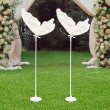2PCS Butterfly Floor Lamp 110V Wedding Decor Aisle Light 25W LED Butterfly Lamp