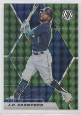 2021 Panini Mosaic Green Mosaic Prizm JP Crawford #1 0c6