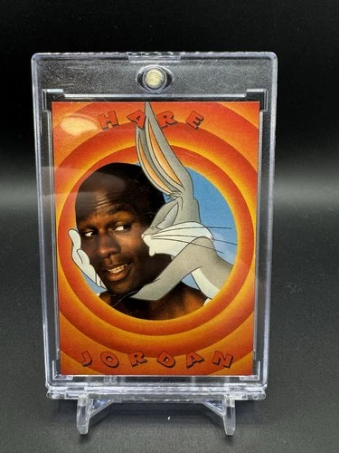 Hare Jordan Michael Jordan Bugs Bunny Promo card Space Jam ODDBALL RARE