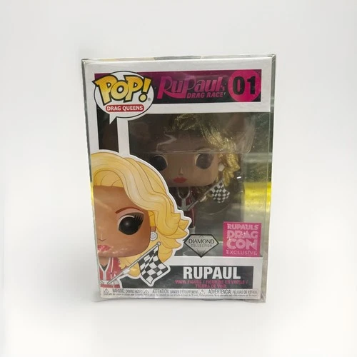 Funko Pop! Drag Queens RuPaul #01 Diamond Glitter Drag Con Exclusive