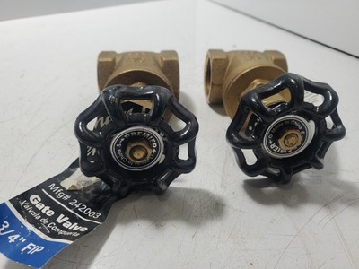 2 Premeir MGF#242003 Gate Valve 3/4'' FIP NOS No Box