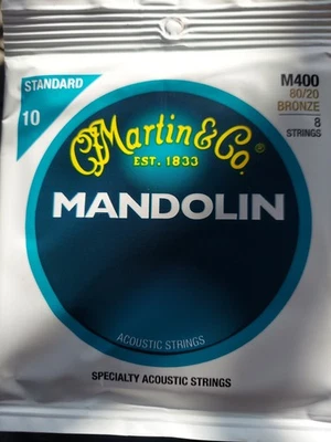 Martin 80/20 Bronze Light Mandolin Strings M400 - Image 1 of 3