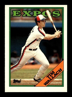 TIM WALLACH   1988 Topps Collector's Edition Tiffany #560 Montreal Expos