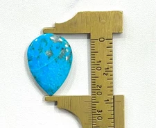 Kingman Turquoise Pear Cabochon Gemstone Natural Kingman Turquoise 14 CT G0=27