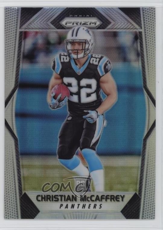 2017 Panini Prizm Rookies Silver Prizm Christian McCaffrey #249 Rookie RC