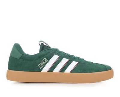 Adidas VL Court 3.0 Men s Athletic Shoe Green White Sneakers Footwear Size 8.5
