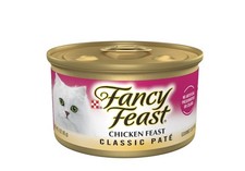 Purina Fancy Feast Classic Pate Kitten Food, Wet Cat Food, Chicken Feast, 3 oz