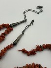 Baroque Red Coral Necklace Large Pieces Luxury Corail BROKEN — photo 8