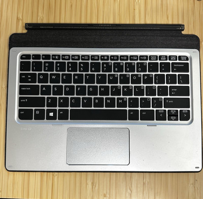 HP Elite x2 1012 G1 Travel Keyboard HSTNN-D72K Touchpad Magnetic